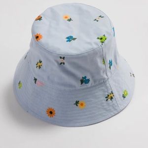 BAGGU floral bucket hat NWT